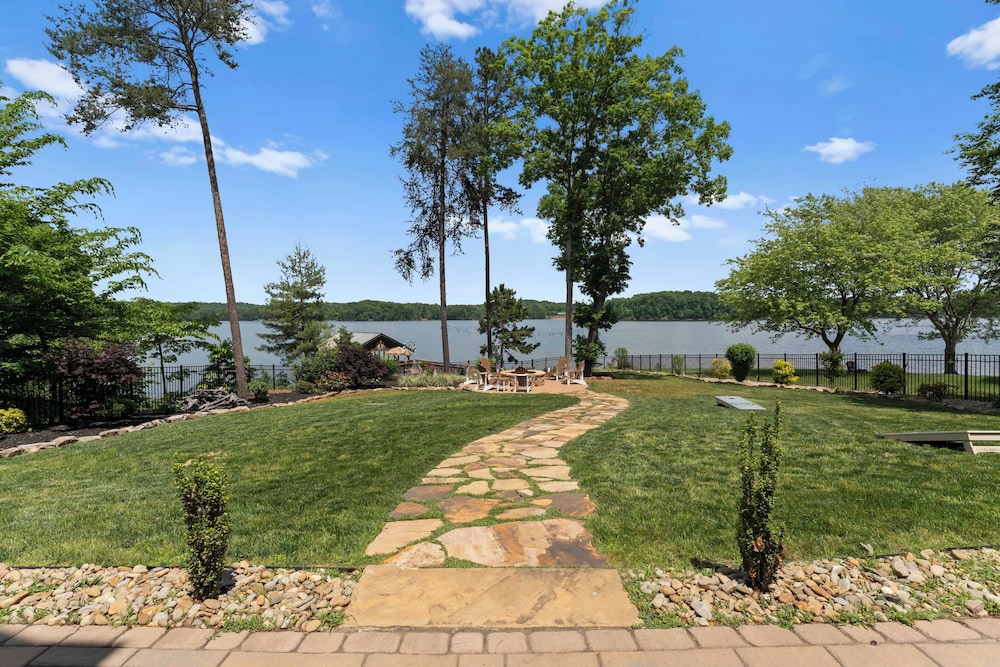 Spacious Waterfront Home on Lake Norman With Firepit, Views, and Dock Access