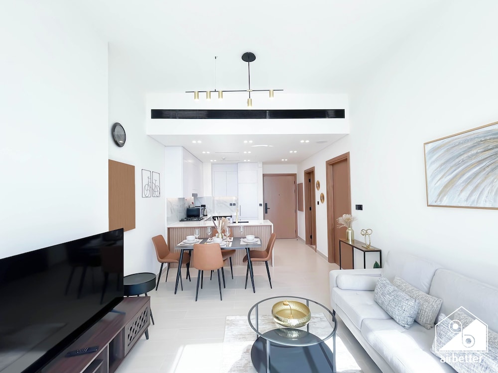 Bright & Modern1br Binghatti Amber JVC Dubai