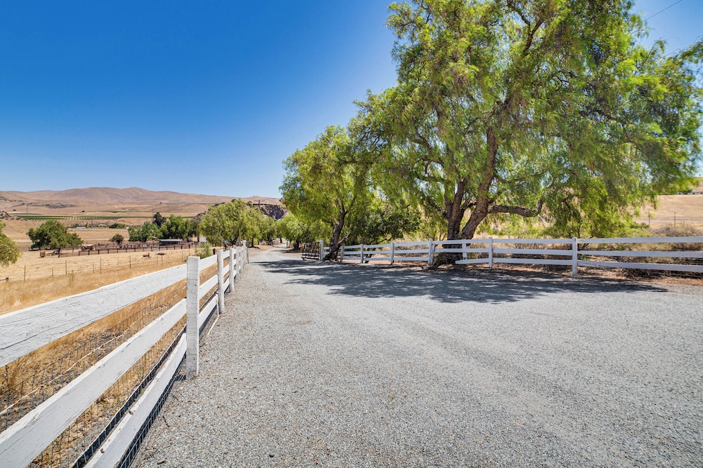 Fenced Yard & Outdoor Bar: Hillside Paicines Home!
