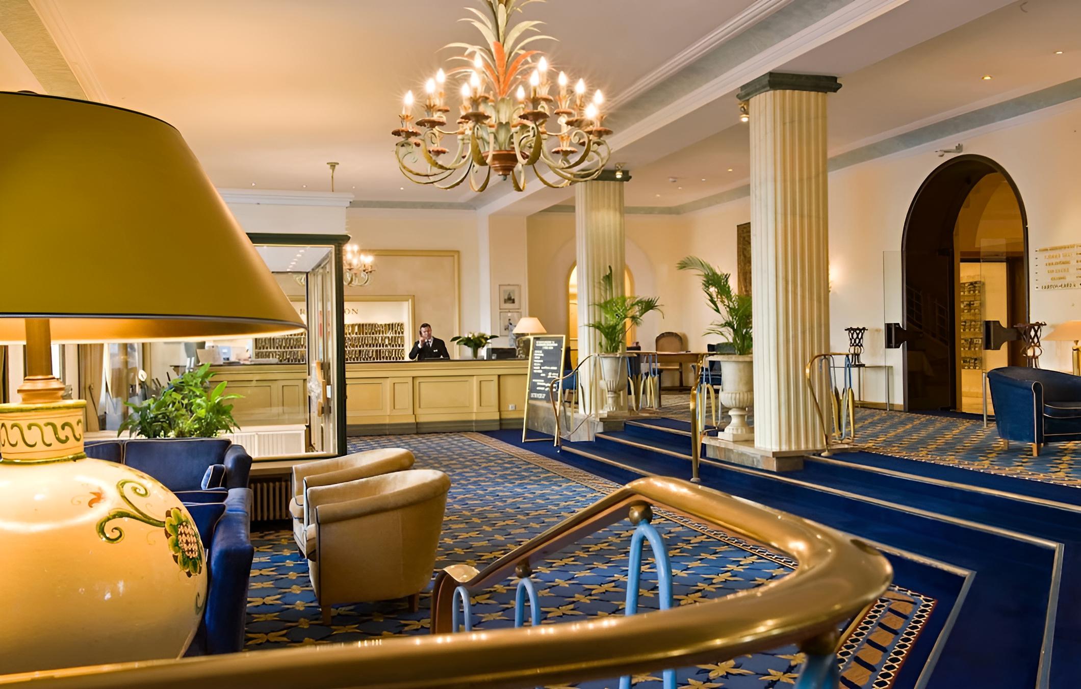 hotel reception