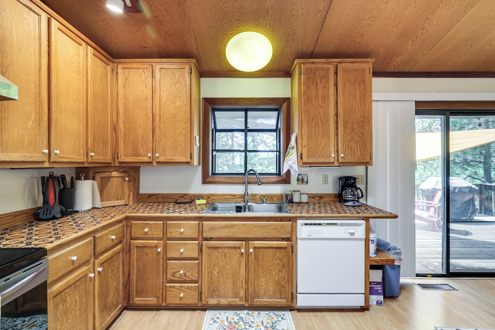 Deck & Gas Grill: Secluded Arnold Cabin Rental! view 5