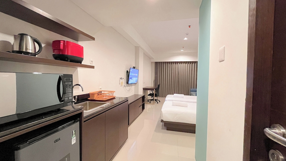 Relaxing And Stylish Studio (No Kitchen) Apartment At Skales Residence Nusa Dua Bali