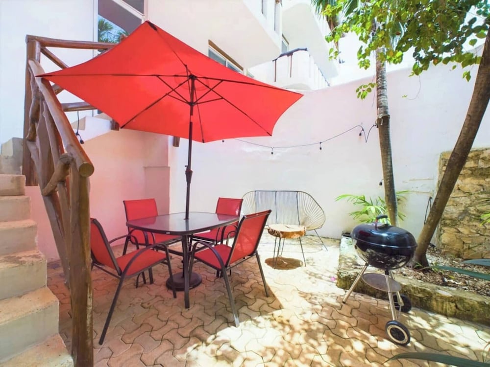 Stylish 2BR Retreat With Private Patio