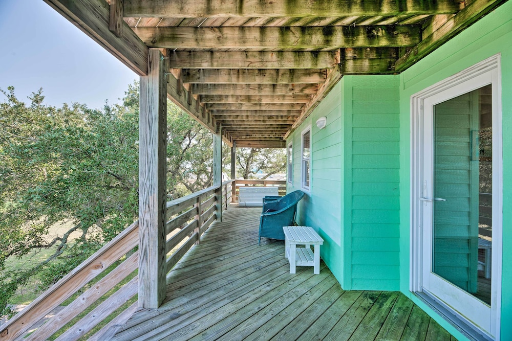 Quiet Hatteras Duplex With Decks ~ 1 Mile to Beach