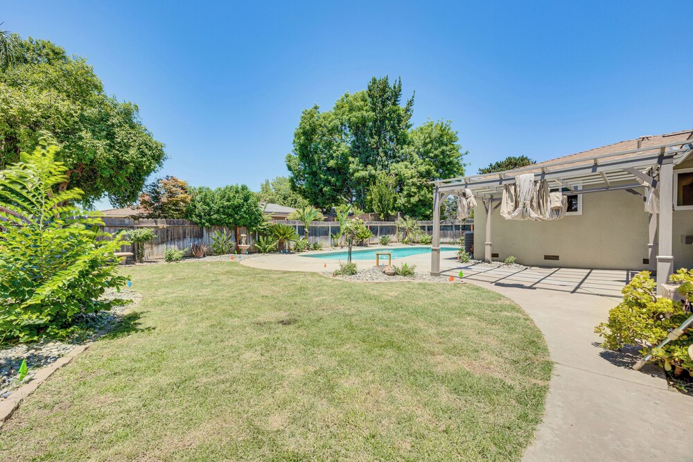Shop, Hike & Explore: Fresno Home w/ Private Pool!