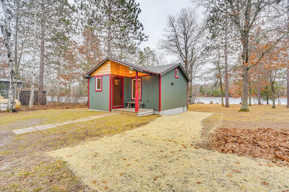 Minong Flowage Cabin w/ Fire Pit & Dock!