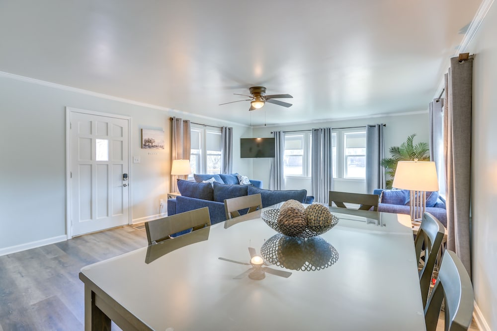 Bright Shelby Cottage w/ Deck  Creek Views! - Property Image 10