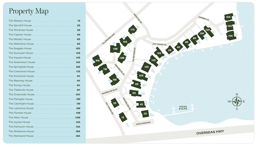 Parking Pool Dock - Shellstone House
