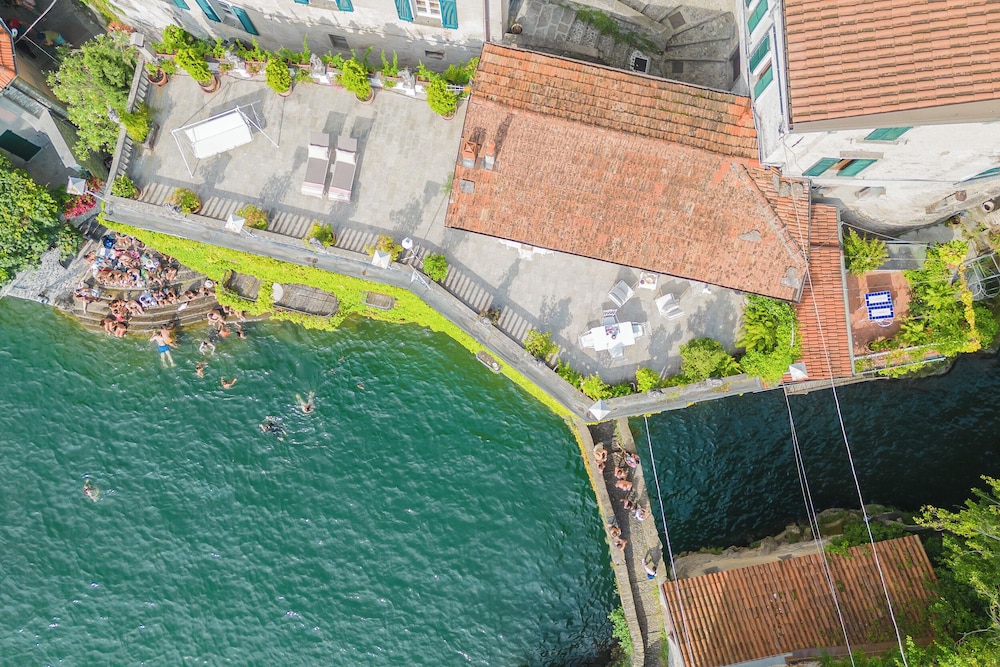 Terrace on Orrido di Nesso Waterfall by Rent all Como
