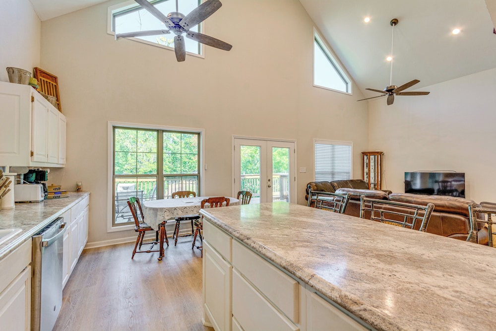 Lakefront Retreat w/ Multi-level Deck & Dock!