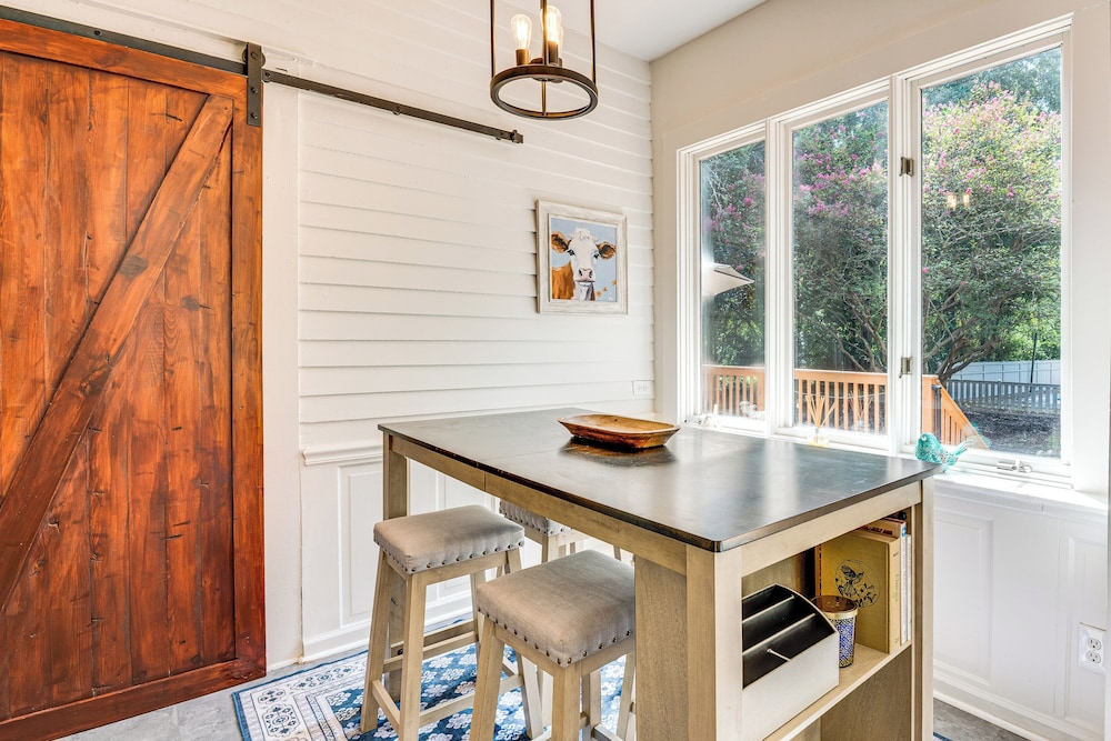 Walk to Mcdonough Square: Historic Home w/ Yard!
