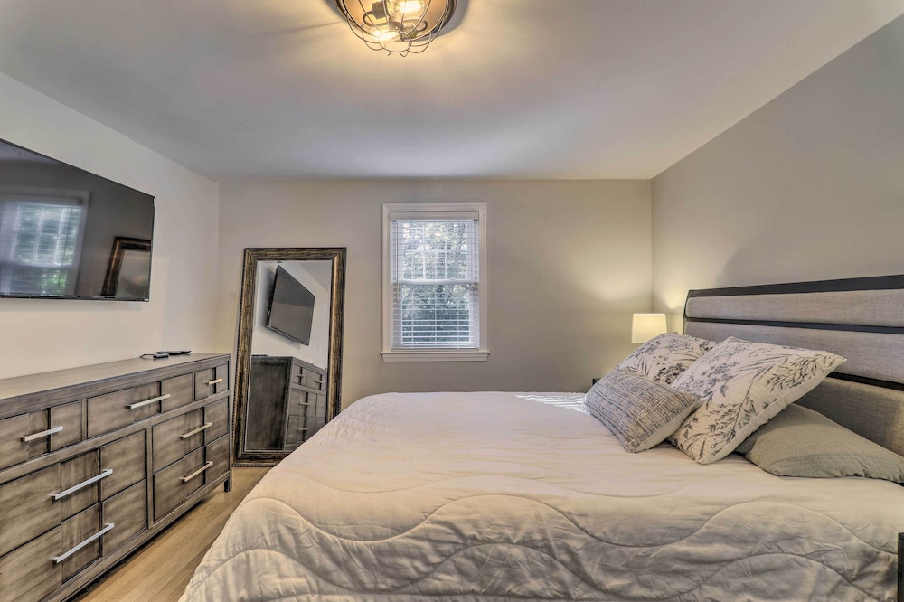 Fire Pit, Spacious Yard: Hyannis Vacation Rental