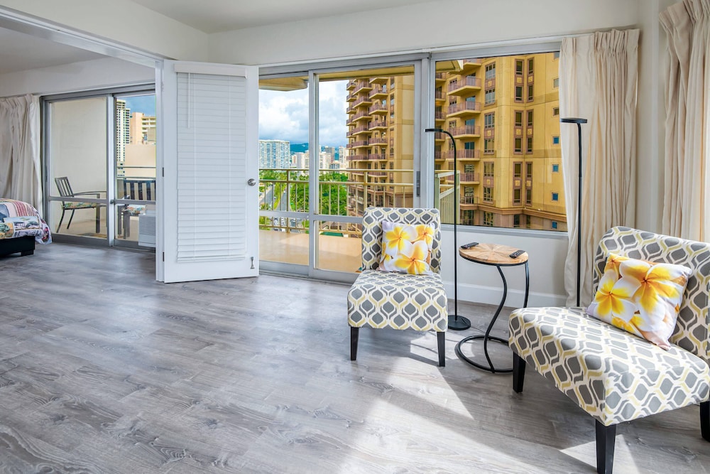 Ilima Suite at The Ilikai Short Walk to Beach! view 4