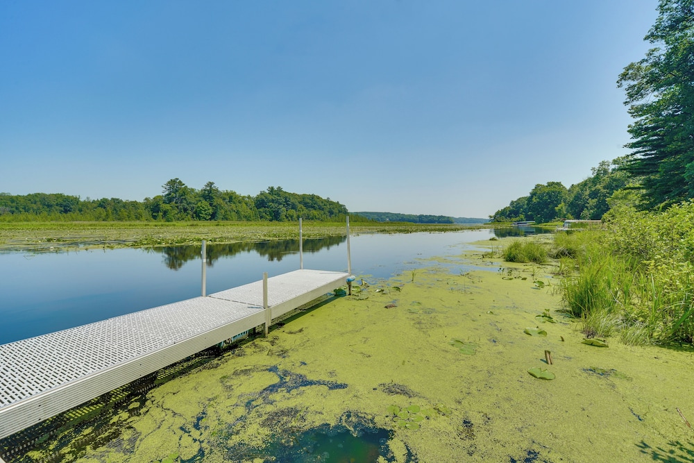 Private Boat Dock: Lake Wapogasset Retreat!