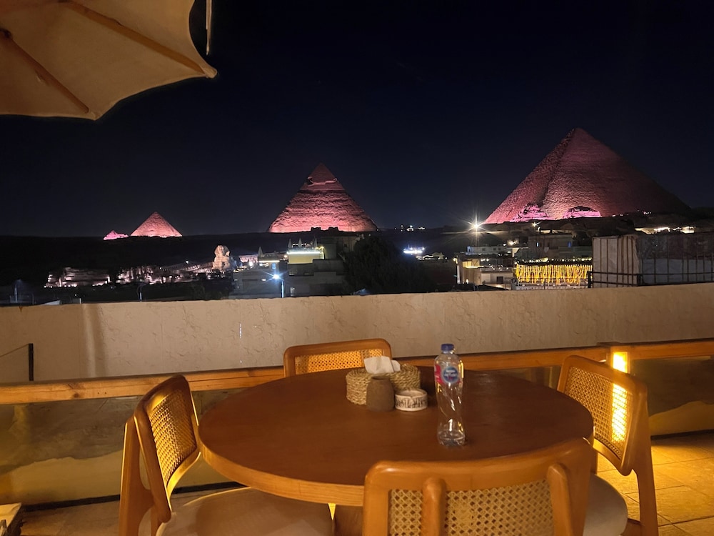 Pyramids top view