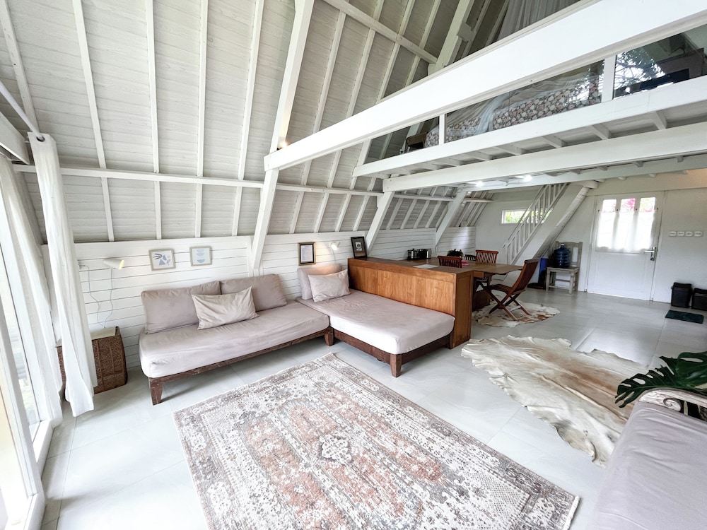 Frame Cabin with Endless Rice Field View