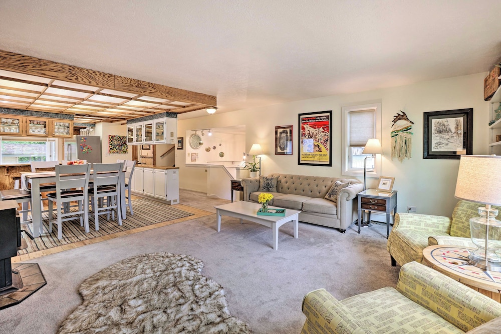 Bright 4BR w/ Fireplaces, & Bikes: Great Location!
