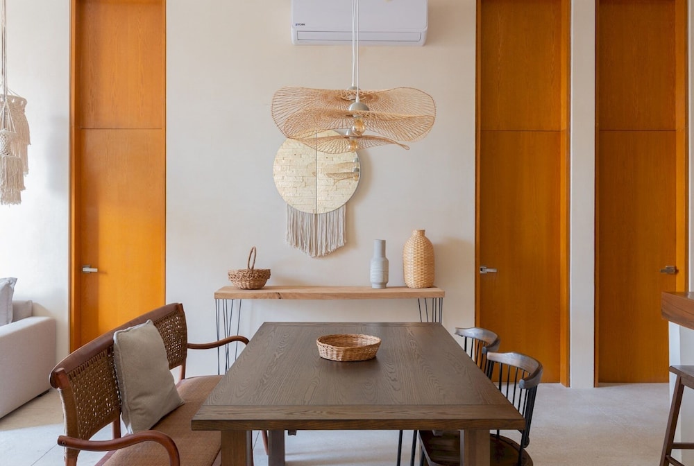 Fancy Stylish Condo Great Lounge Area and Pool in Aldea Zama High-speed Wifi Concierge view 5