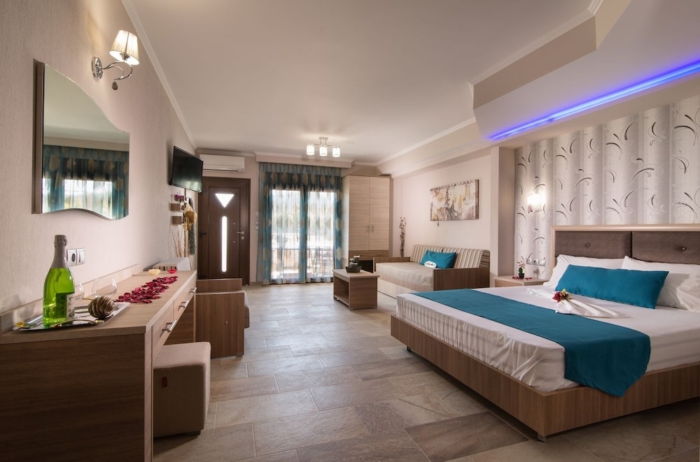 Anthemida Rooms en Sithonia — hotel room