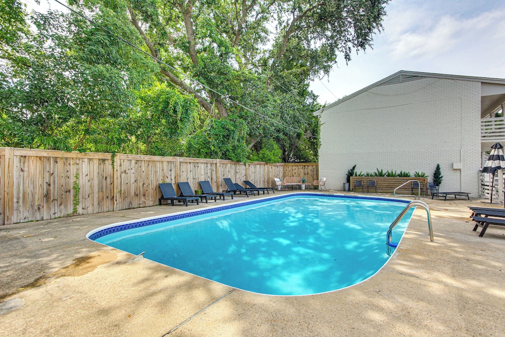 Walk to Ocean Springs Beach: Condo w/ Pool!