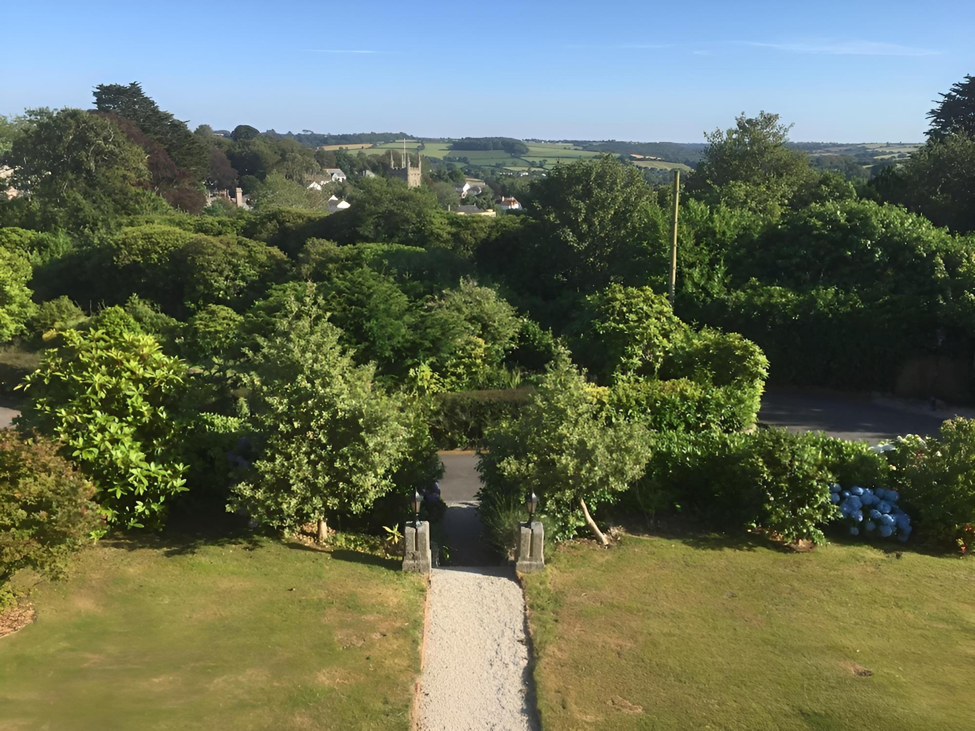 Ivy House Cornwall B&B view 2