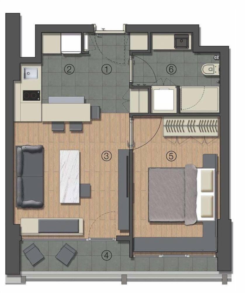 hotel room