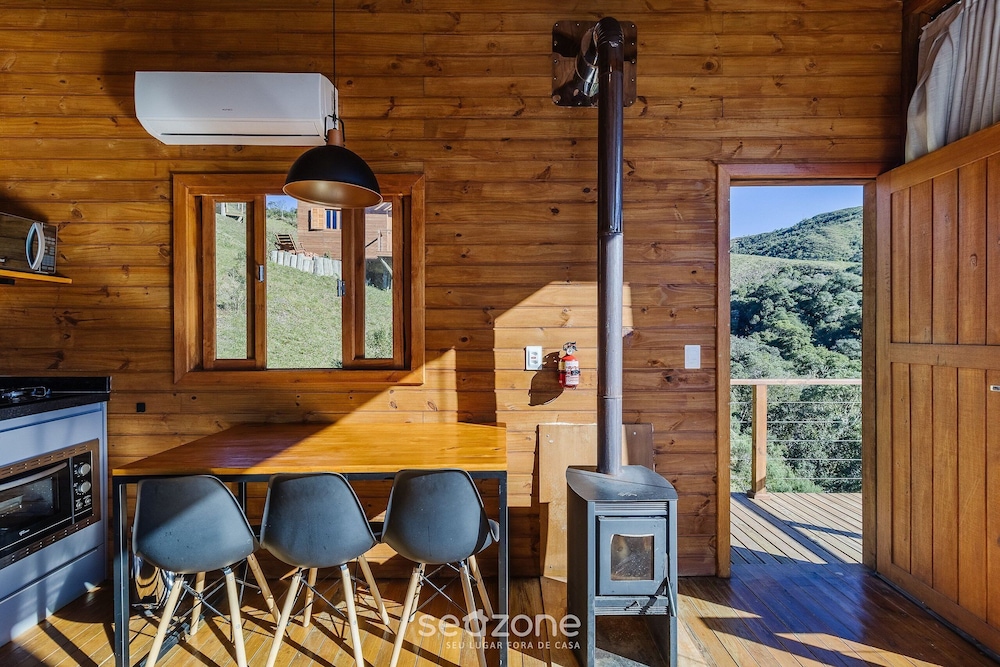 Cabana aconchegante c/ jacuzzi e lareira – VST019