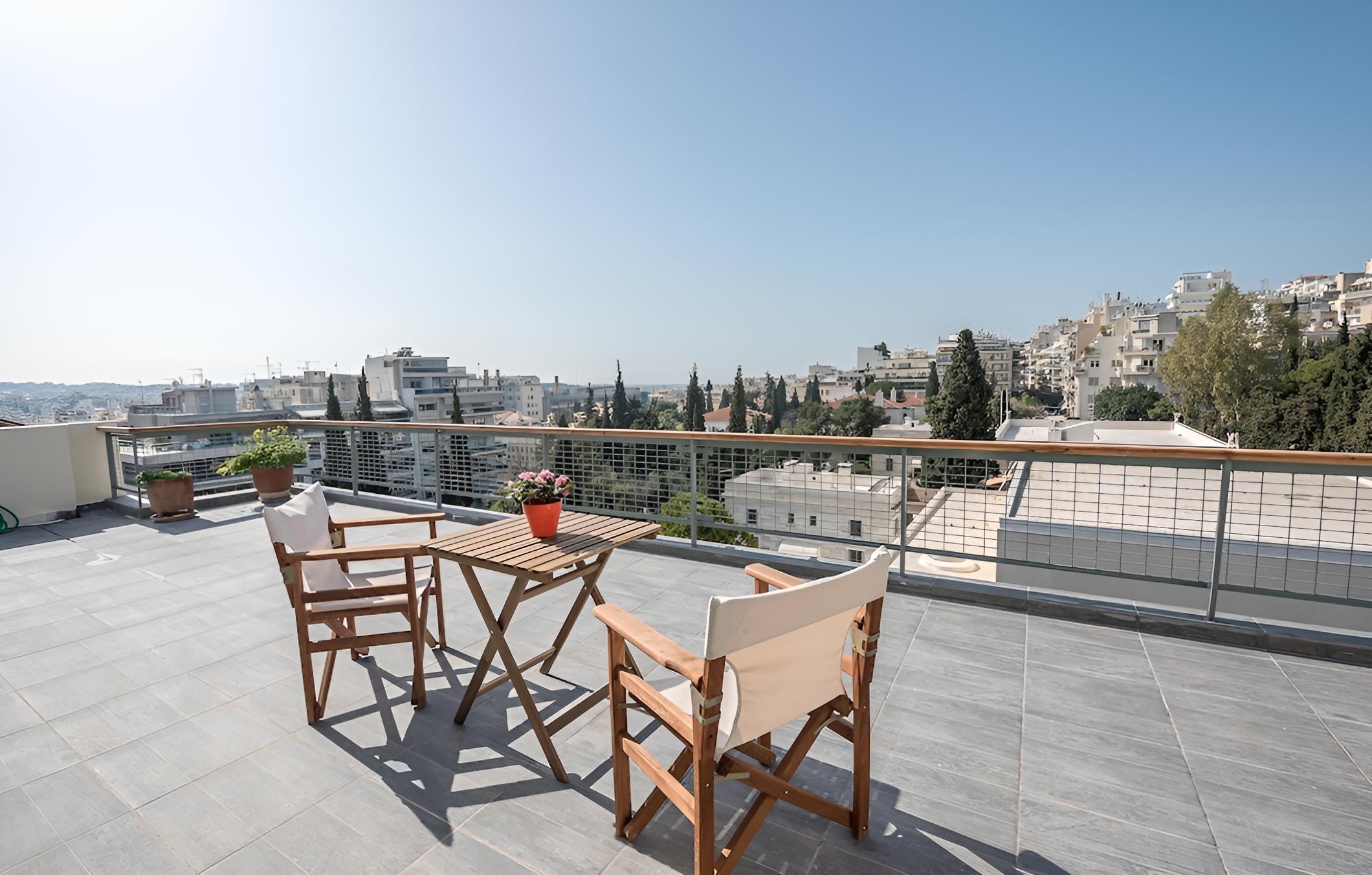 Deluxe Penthouse With View - Kolonaki