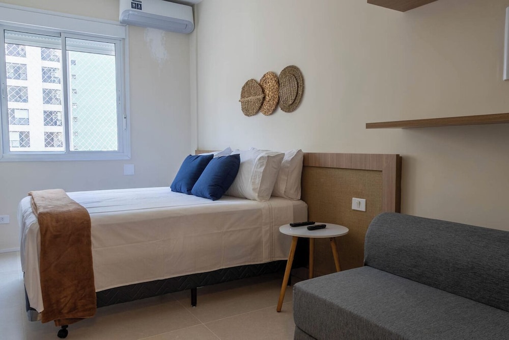 Apto com Wi-fi Frente mar - Conforto e Praticidade