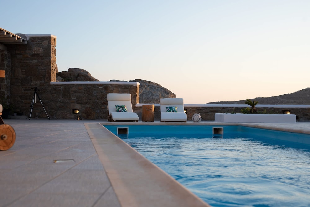 Mykonos Villa Sympatico Private Pool Sea Vistas