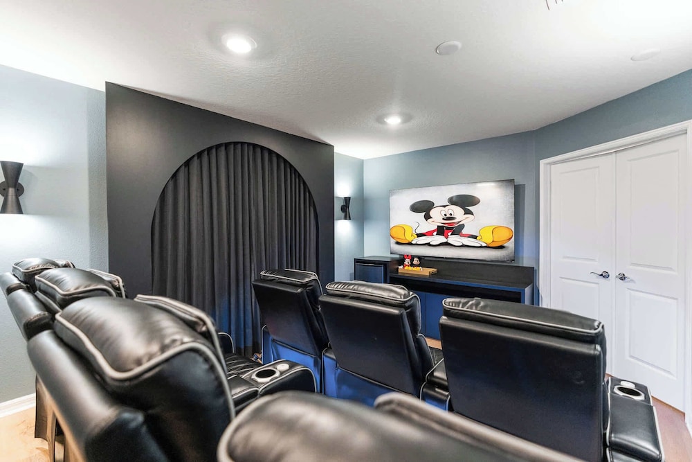 Epic Family Villa Pool Theater Themed Bedrooms