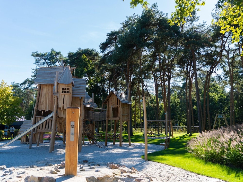 Chalet by Park Pond in the Netherlands