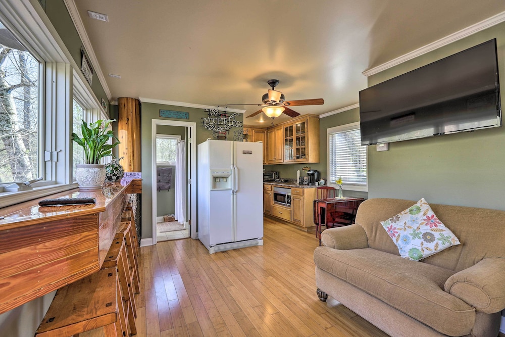 Cozy Creekside Cabin w/ Grill: Fish & Explore! view 4