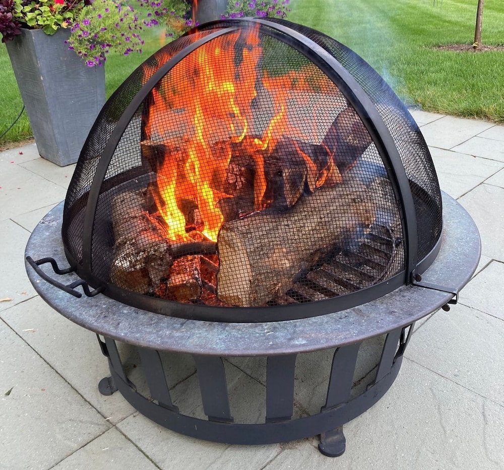 Arcade Kid Friendly Firepit Grill HotTub