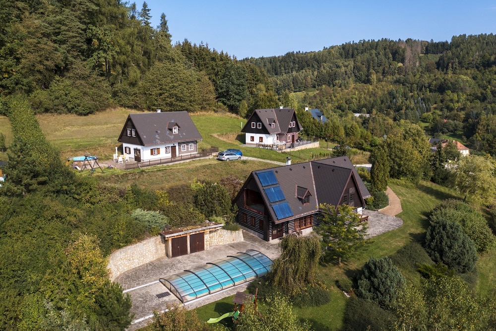 Villa in Czechia With Heated Pool & Mountain Views