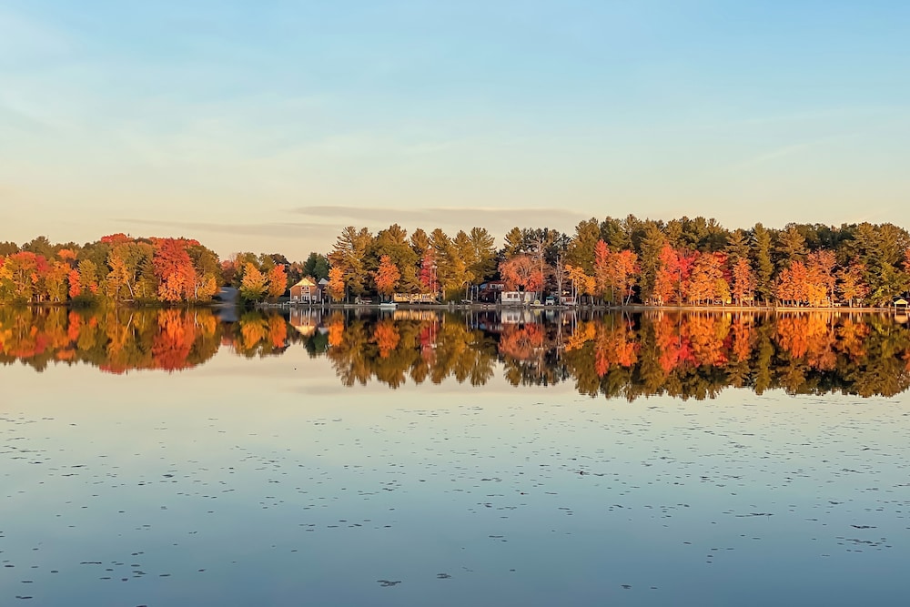 Lakefront Retreat w/ Pedal Boat & Dock in Kalkaska