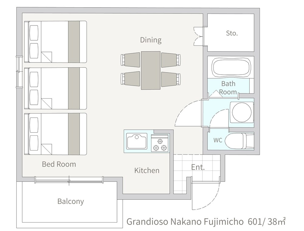 Grandioso Nakano Fujimicho
