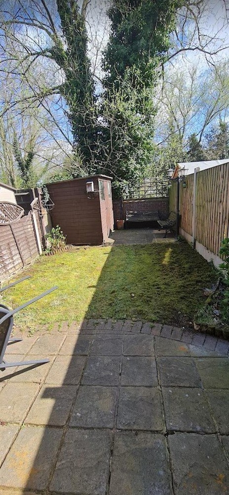outdoor bbq area