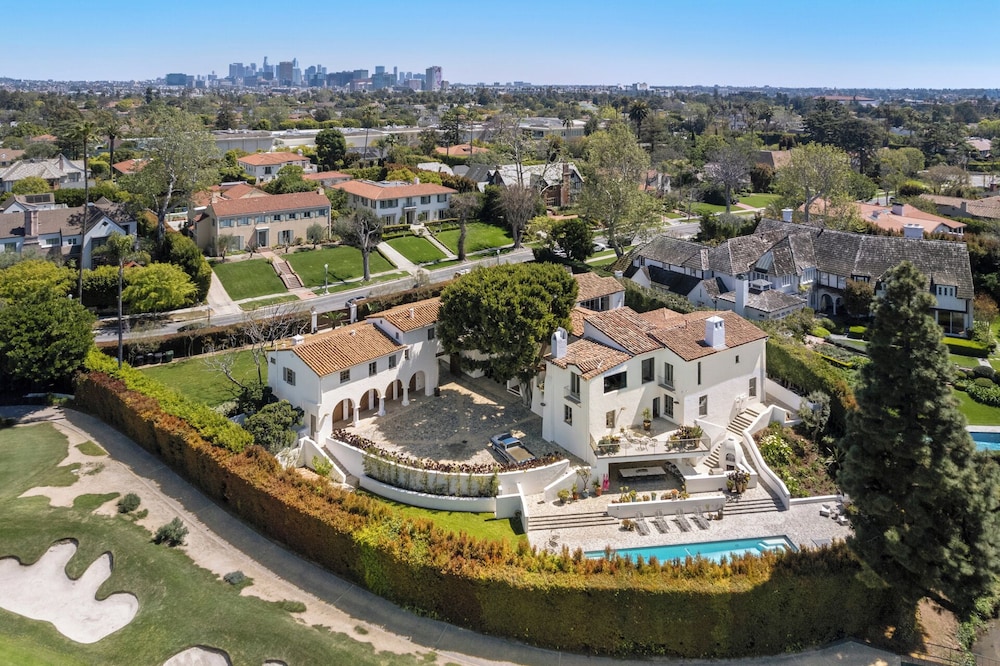 Howard Hughes Estate - Spanish Revival Gem w/ Pool, Wine Cellar & Guest House