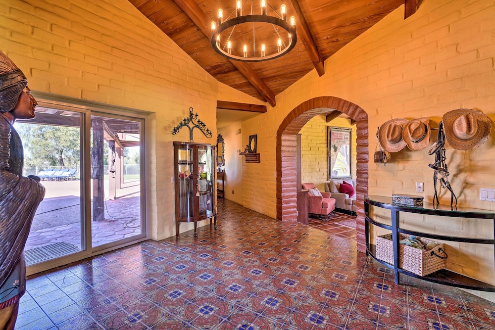 Equestrian Estate w/ Horse Stables & Pool!