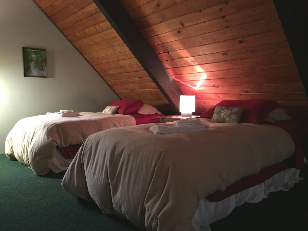 Snowline Cabin #98 A pet Friendly Cabin With a Wood Stove, hot tub and Wifi! view 4