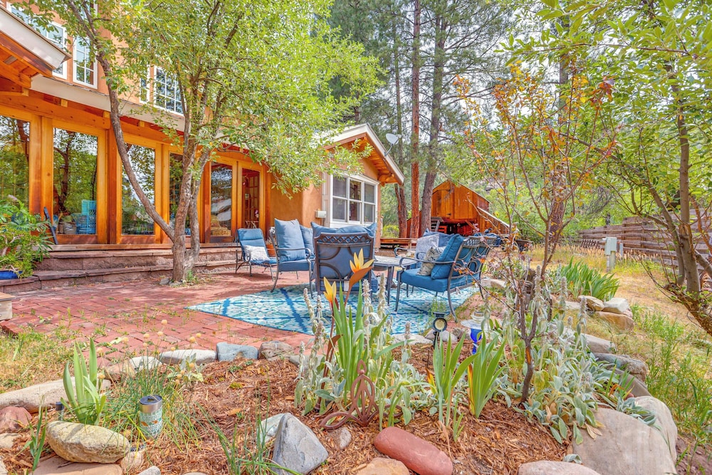 Steps From Natl Forest: Creekside Home in Durango