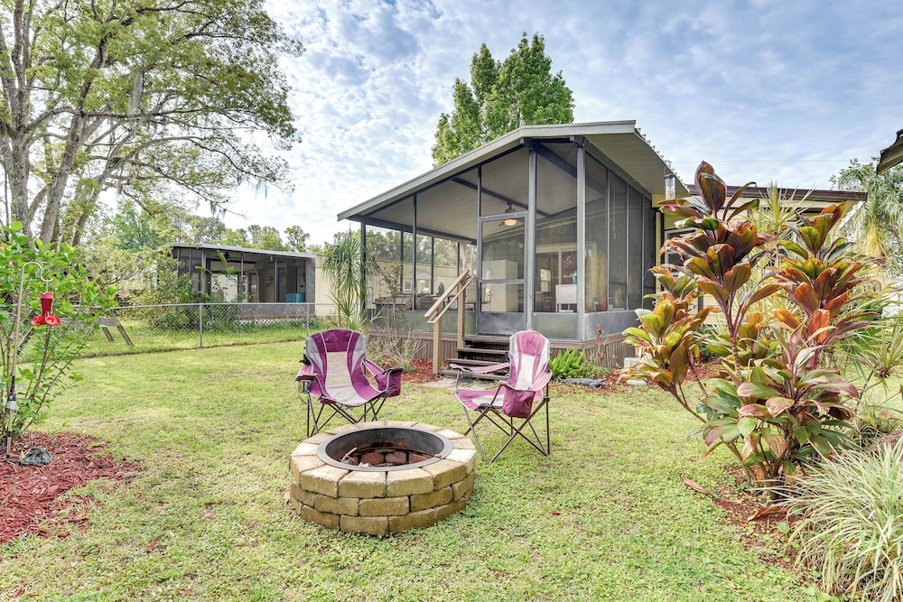 Boat Dock & Waterfront Deck: Home in Satsuma!