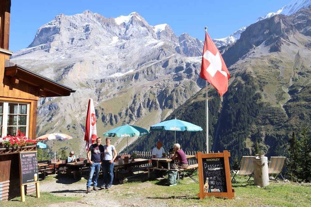 Berggasthaus Tschingelhorn - only accessible on foot (2 hour hike)