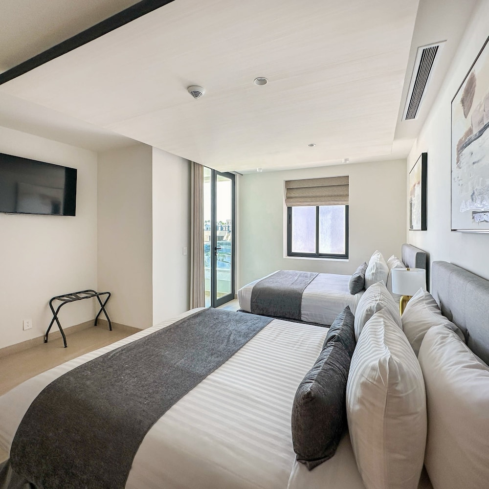 Brand-new Modern 2BR Gem on Iconic Sandy Beach