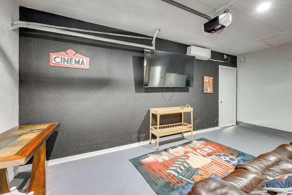 Movie Room & Fenced Yard: San Antonio Family Home