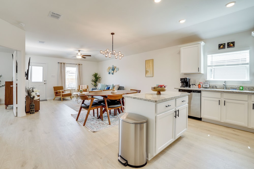 Game Room + Private Yard: Modern San Antonio Home
