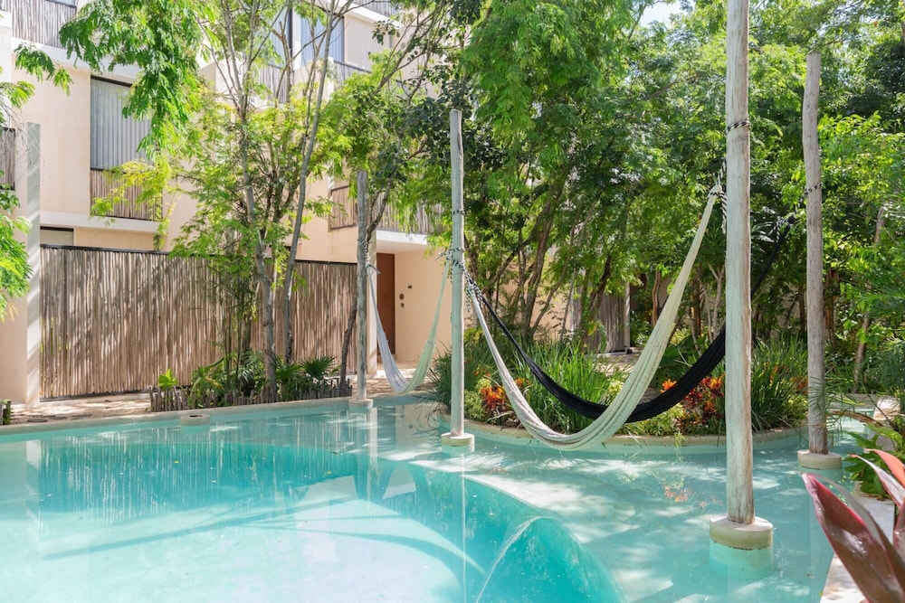 Luxurious Apartment in Lovely Complex With Dreamy Gardens Yoga Terrace Hammocks Swimming Pool