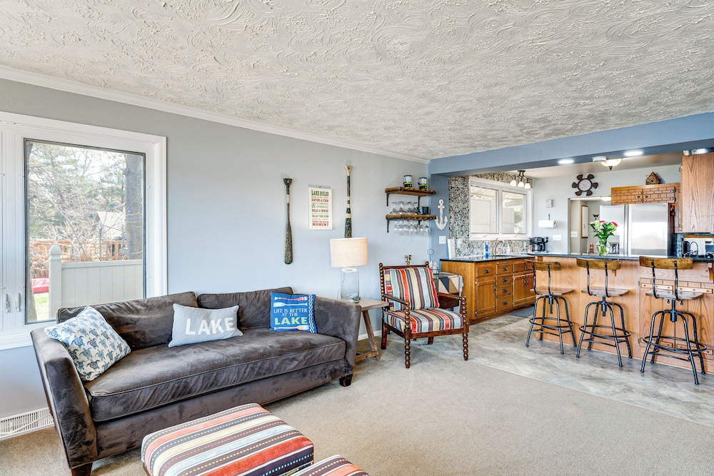 Ice Fish, Ski & Explore: Mukwonago Lake House!