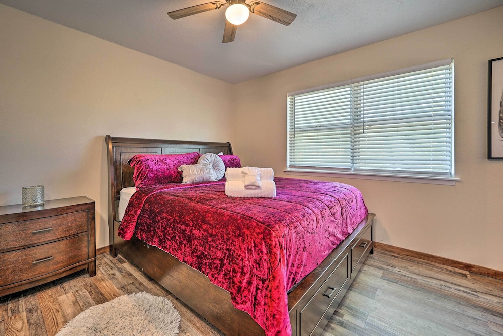Private Hot Tub & Yard: Secluded Broken Bow Home! view 4